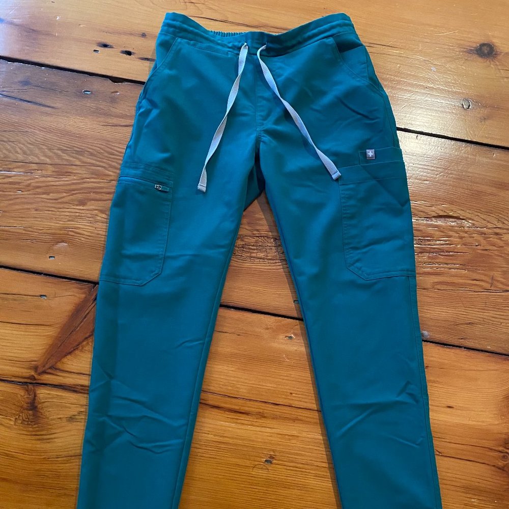 Figs XXSP Hunter Green Yola Skinny Scrub Pants